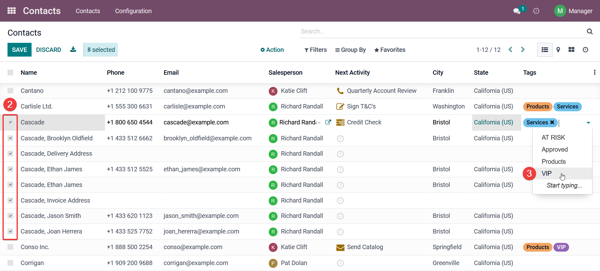 Communication History